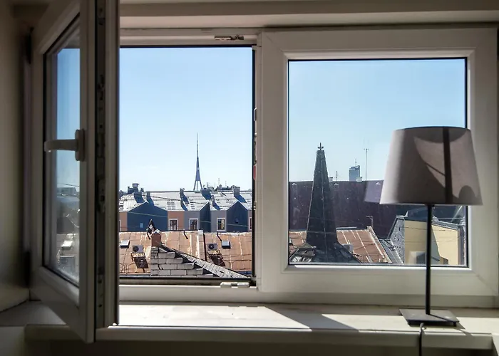 3-story Penthouse In Old Riga