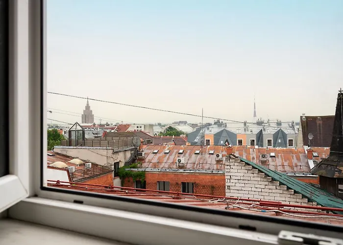 Dzīvoklis 3-story Penthouse In Old Riga