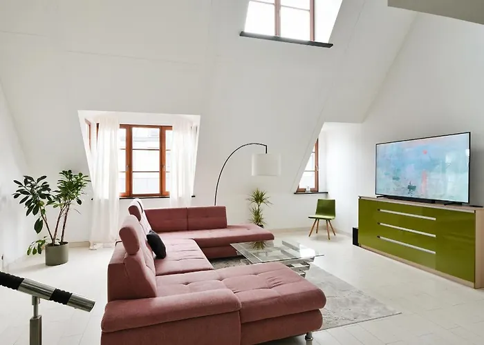 3-story Penthouse In Old Dzīvoklis Riga