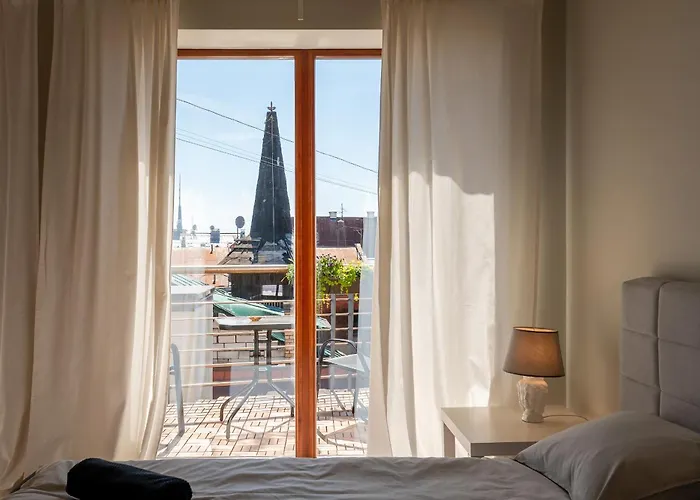 3-story Penthouse In Old Апартаменты Рига